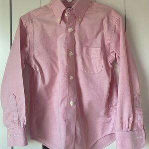 Brooks Brothers Light Pink Kids Button-Down Shirt